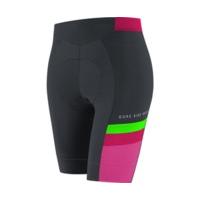 gore power lady cc tights short blackraspberry rose