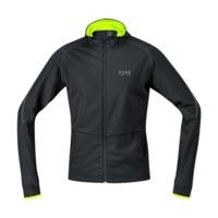 gore essential windstopper soft shell hoody black