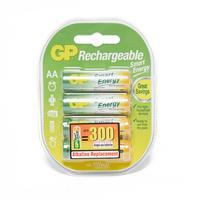 Gp Batteries Smart Energy Rechargeable AA 4 Pack, Assorted