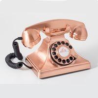 GPO CARRINGTON ROTARY DIAL PHONE in Copper