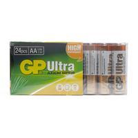 Gp Batteries Ultra Alkaline AA Batteries 24 Pack, Assorted