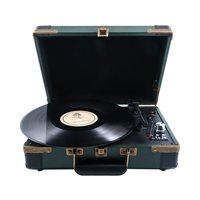 GPO AMBASSADOR RECORD PLAYER TURNTABLE in Green and Black