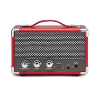 gpo retro mini westwood bluetooth speaker red