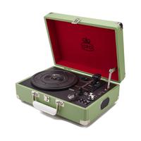 gpo retro attache briefcase style three speed portable vinyl turntable ...