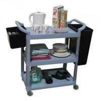 GPC 3 Shelf Service Trolley Grey HI424Y