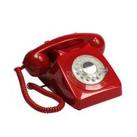 GPO 746 Rotary Dialling Telephone GPO 746 Rotary Dialling Telephone Red