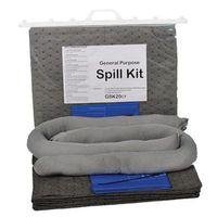 gpurpose spill kit in clip top bag