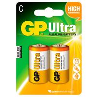 GP GPPCA14AU004 Ultra Batteries C Pack of 2