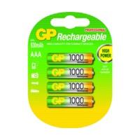 GP 4x AAA / HR03 1000 mAh