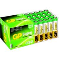 GP Super Alkaline Battery AAA LR03 1, 5V (40 St.)