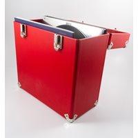 gpo vinyl storage case in red