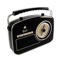 GPO RYDELL VINTAGE FOUR BAND RADIO in Black