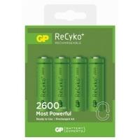 GP ReCyko+ Rechargeable AA 2600mAh 4 Pack