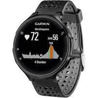 GPS heat rate monitor watch with built-in sensor Garmin Forerunner 235 WHR Schwarz Bluetooth Black, Grey