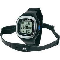 GPS heart rate monitor watch with chest strap Runtastic RUNGPS1 Coded transmission Black
