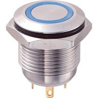 GQ16F-10E/J/B/12V 16mm IP65 Vandal Resistant Switch SPST, Off-On, ...