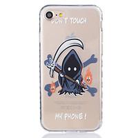 Grim Reaper Pattern Tpu Material Highly Transparent Phone Case For iPhone 7 7 Plus 6s 6 Plus SE 5s 5