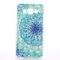Green Mandala Flowers Pattern PC Hard Back Cover Case for Samsung Galaxy A3
