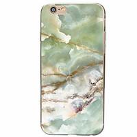 Green Marble Pattern Material TPU Phone Case for iPhone 7 7 Plus 6s 6 Plus SE 5s 5
