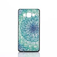 Green Mandala Flower Pattern PC Hard Back Cover Case for Samsung Galaxy A5