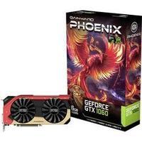 Graphics card Gainward Nvidia GeForce GTX1060 Phoenix GS 6 GB GDDR5 RAM PCIe x16 HDMI, DisplayPort, DVI