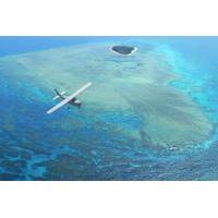 great barrier reef scenic flight from cairns including green island ar ...