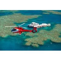 Great Barrier Reef Cruise to Moore Reef Pontoon and Return Helicopter Flight from Cairns