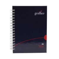 Graffico Twin Wire Board Cover A6 Notebook 160 Pages