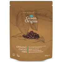 Green Origins Organic Cacao Nibs (Raw) 150g