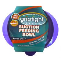 Griptight Suction Feeding Bowl - Purple