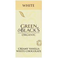 Green & Blacks Organic White Chocolate 100g
