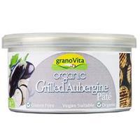 granovita organic grilled aubergine pate 125g