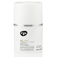 Green People Age Defy+ Hydrate & Renew Face & Neck Serum - 30ml