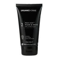 green people organic homme 2 shave now wash shave 125ml
