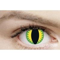 Green Dragon 1 Month Halloween Coloured Contact Lenses (MesmerEyez XtremeEyez)
