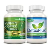 green coffee bean cleanse 6000mg 20 cga cleanse pack 1 month supply