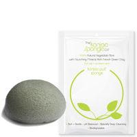 Green Clay Facial Puff Sponge