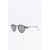 Grey Demi Round Sunglasses, GREY