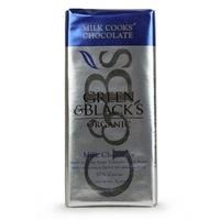 green blacks org milk cooks chocolate 150g 15 x 150g