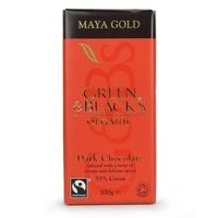 green blacks organic maya gold chocolate 100g 15 x 100g