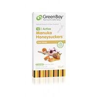 green bay organic 12 manuka honeysuckers 8 per pack 22g pack of 2