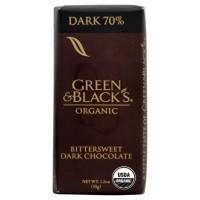green black organic dark chocolate impulse bar 34 g pack of 20
