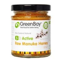 Green Bay 5+ Active Raw Manuka Honey - 227g
