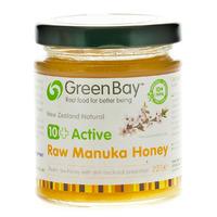 Green Bay 10+ Active Raw Manuka Honey - 227g