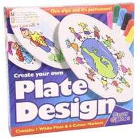 Great Gizmos Create Your Own Plate Design with Pens
