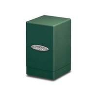 Green Satin Tower Deck Box