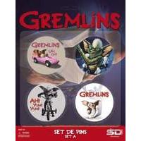 Gremlins Badges Pack of 4 Set A