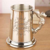 grand daughter tankard with teddy handle