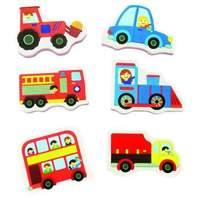 Great Gizmos Meadow Kids Trucks and Trains Bath Stickers