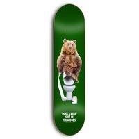 grizzly x skate mental upper decker skateboard deck 8125